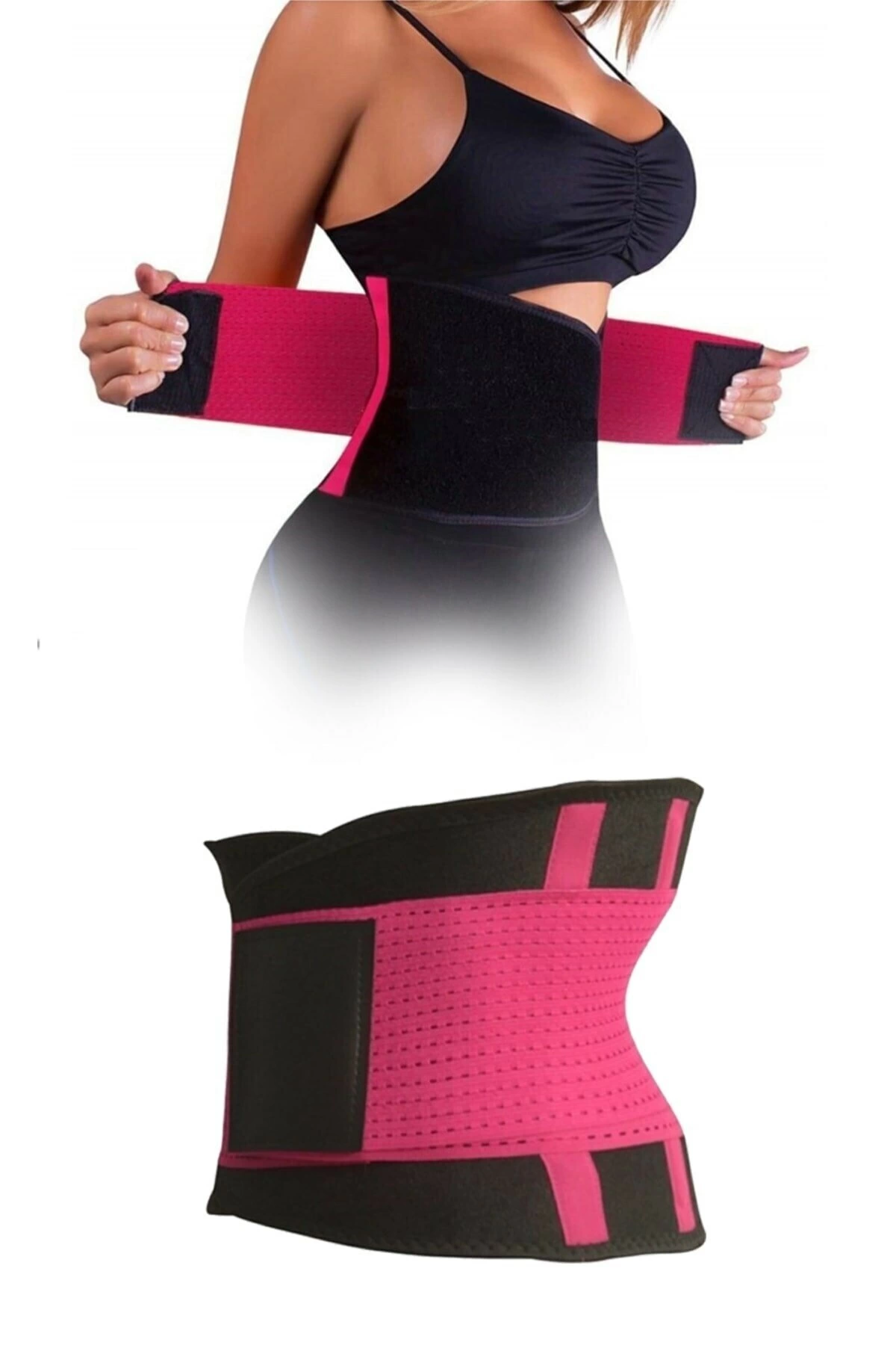 Hot Belt Termal Sauna Kemer Unisex Terletme Korsesi (pembe-siyah) ( Lisinya ) Hot Belt Termal Sauna Kemer Unisex Terletme Korsesi (pembe-siyah) ( Lisinya )