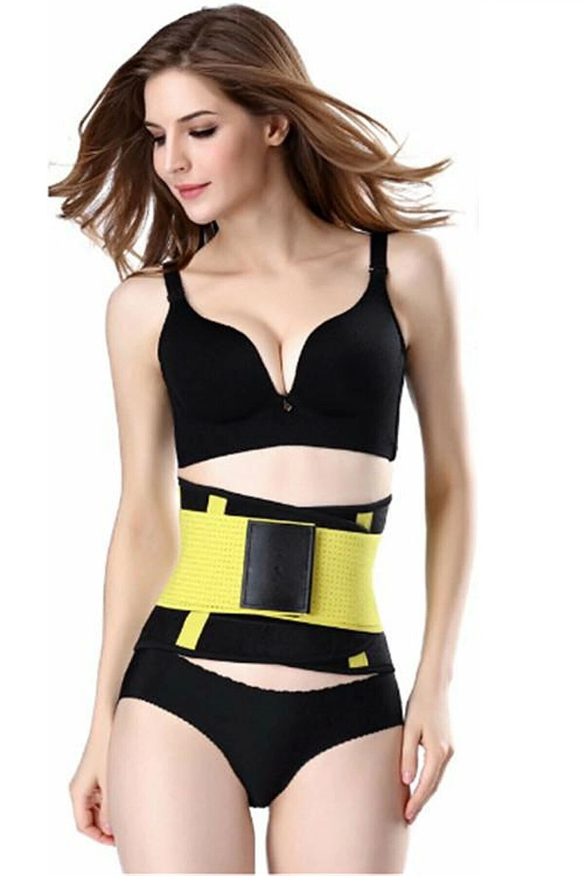 Hot Belt Termal Sauna Kemer Unisex Terletme Korsesi (sarı-siyah) ( Lisinya ) Hot Belt Termal Sauna Kemer Unisex Terletme Korsesi (sarı-siyah) ( Lisinya )