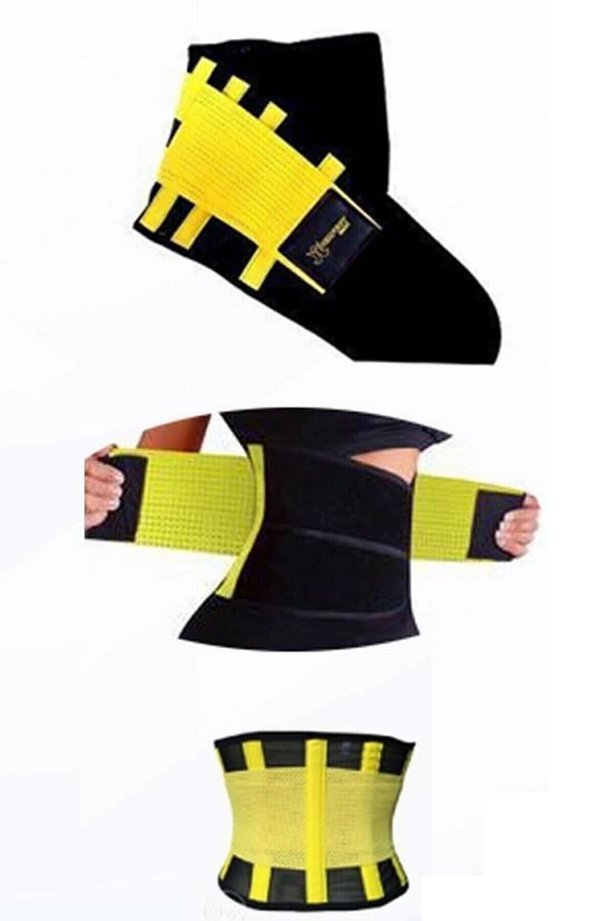 Hot Belt Termal Sauna Kemer Unisex Terletme Korsesi (sarı-siyah) ( Lisinya ) Hot Belt Termal Sauna Kemer Unisex Terletme Korsesi (sarı-siyah) ( Lisinya )