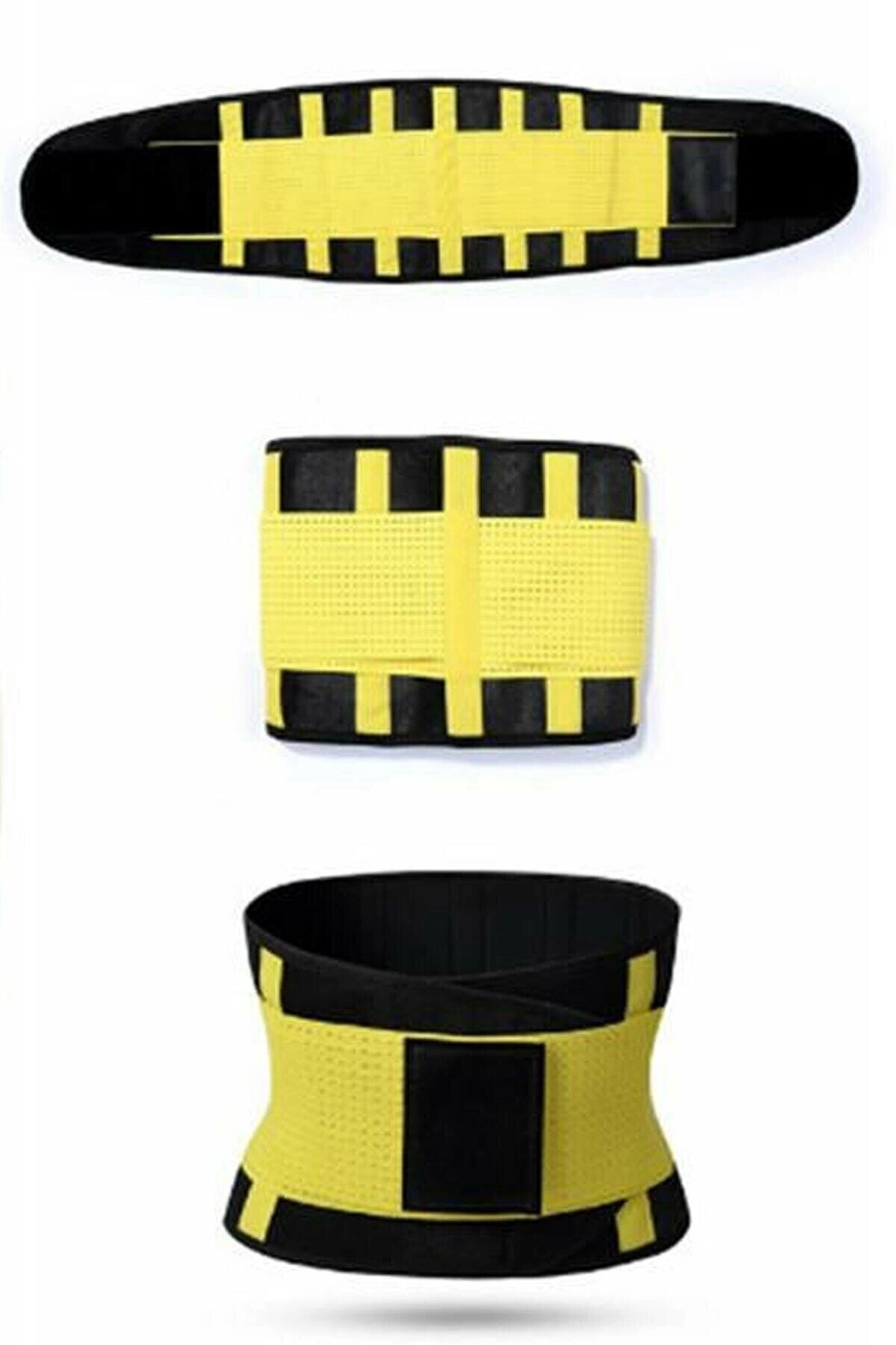 Hot Belt Termal Sauna Kemer Unisex Terletme Korsesi (sarı-siyah) ( Lisinya ) Hot Belt Termal Sauna Kemer Unisex Terletme Korsesi (sarı-siyah) ( Lisinya )