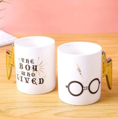 Hp Gözlük Şimşek Tasarımlı Kupa Bardak ( Lisinya ) Hp Gözlük Şimşek Tasarımlı Kupa Bardak ( Lisinya )