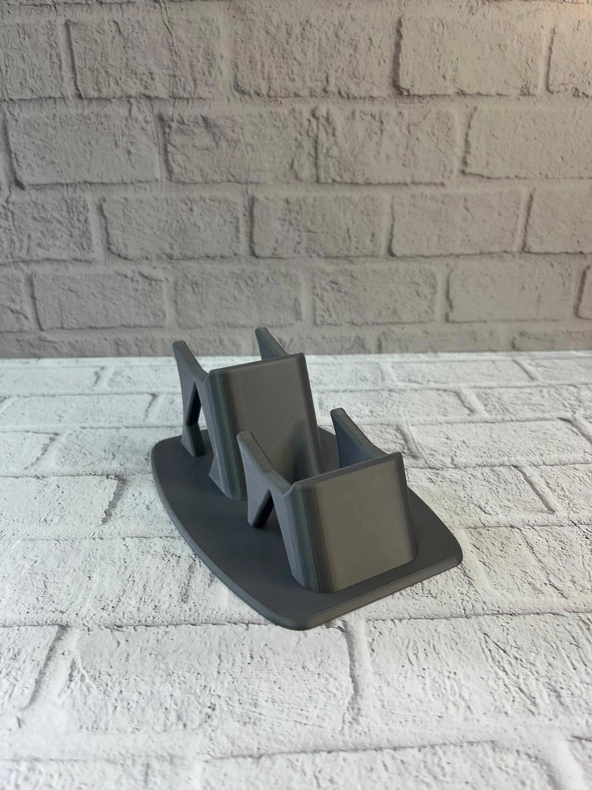 İkili Gamepad Tutucu Antrasit 7x18 Cm Oyun Aksesuarı ( Lisinya )