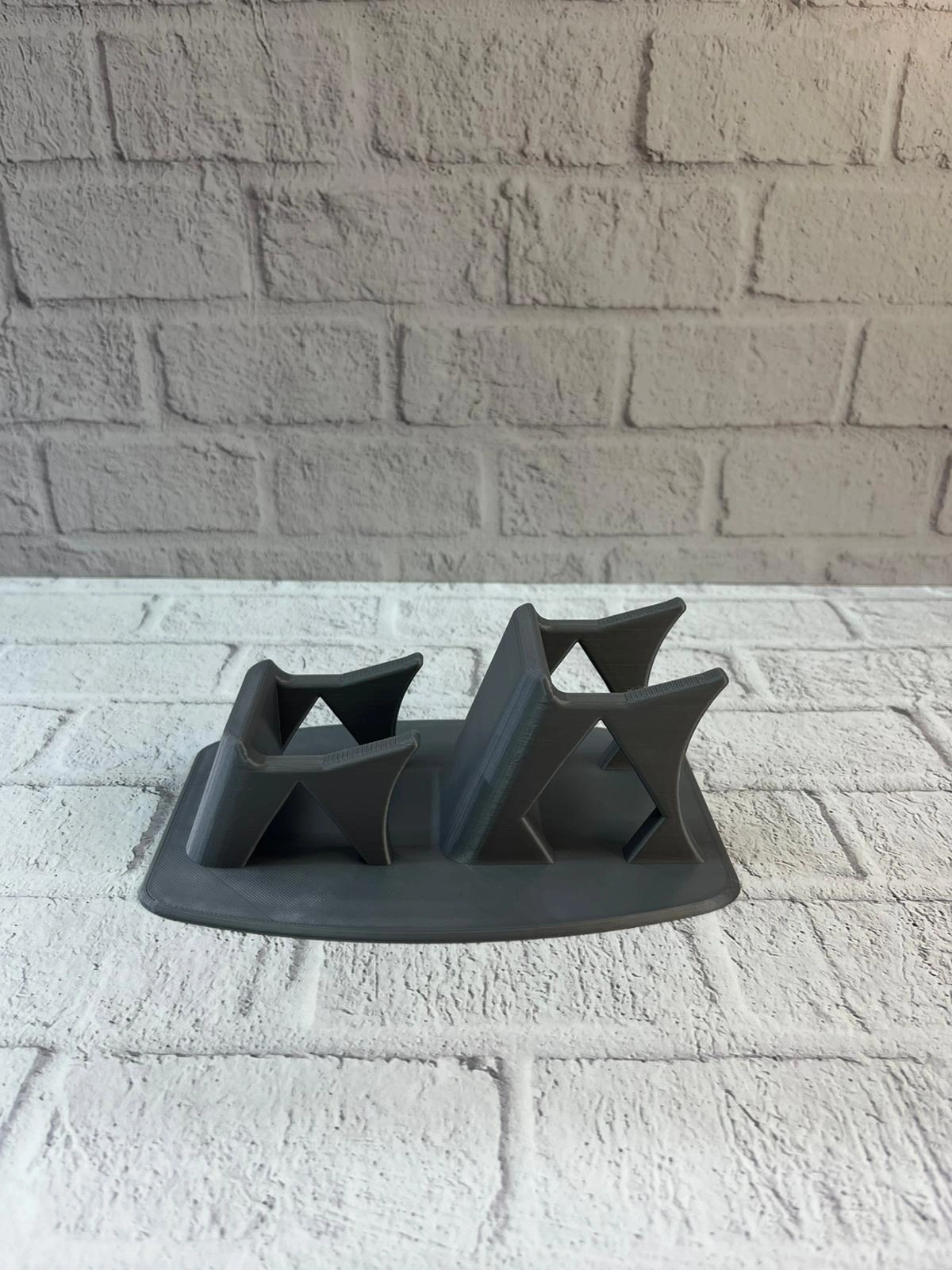 İkili Gamepad Tutucu Antrasit 7x18 Cm Oyun Aksesuarı ( Lisinya )