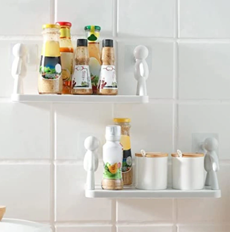 İnsan Figürlü Yapışkanlı Çok Amaçlı Duvar Rafı ( Lisinya ) İnsan Figürlü Yapışkanlı Çok Amaçlı Duvar Rafı ( Lisinya )