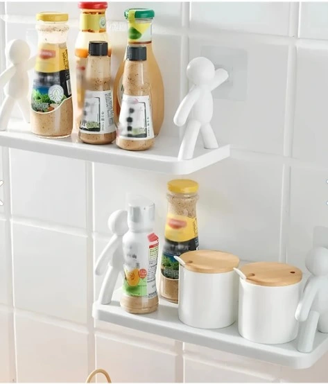 İnsan Figürlü Yapışkanlı Çok Amaçlı Duvar Rafı ( Lisinya ) İnsan Figürlü Yapışkanlı Çok Amaçlı Duvar Rafı ( Lisinya )