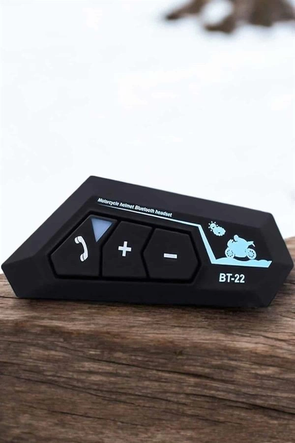 İnterkom Intercom Kask Kulaklık Bt22 Bluetooth Motosiklet Kulaklık 5.0 Bluetooth ( Lisinya )