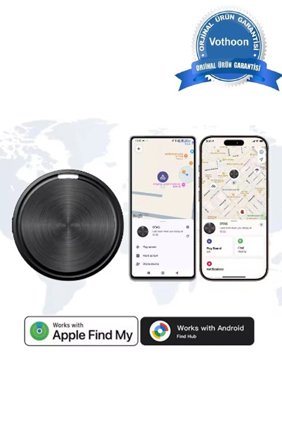 İos & Android Uyumlu Bluetooth Konum Takip Cihazı Akıllı Tag ( Lisinya )