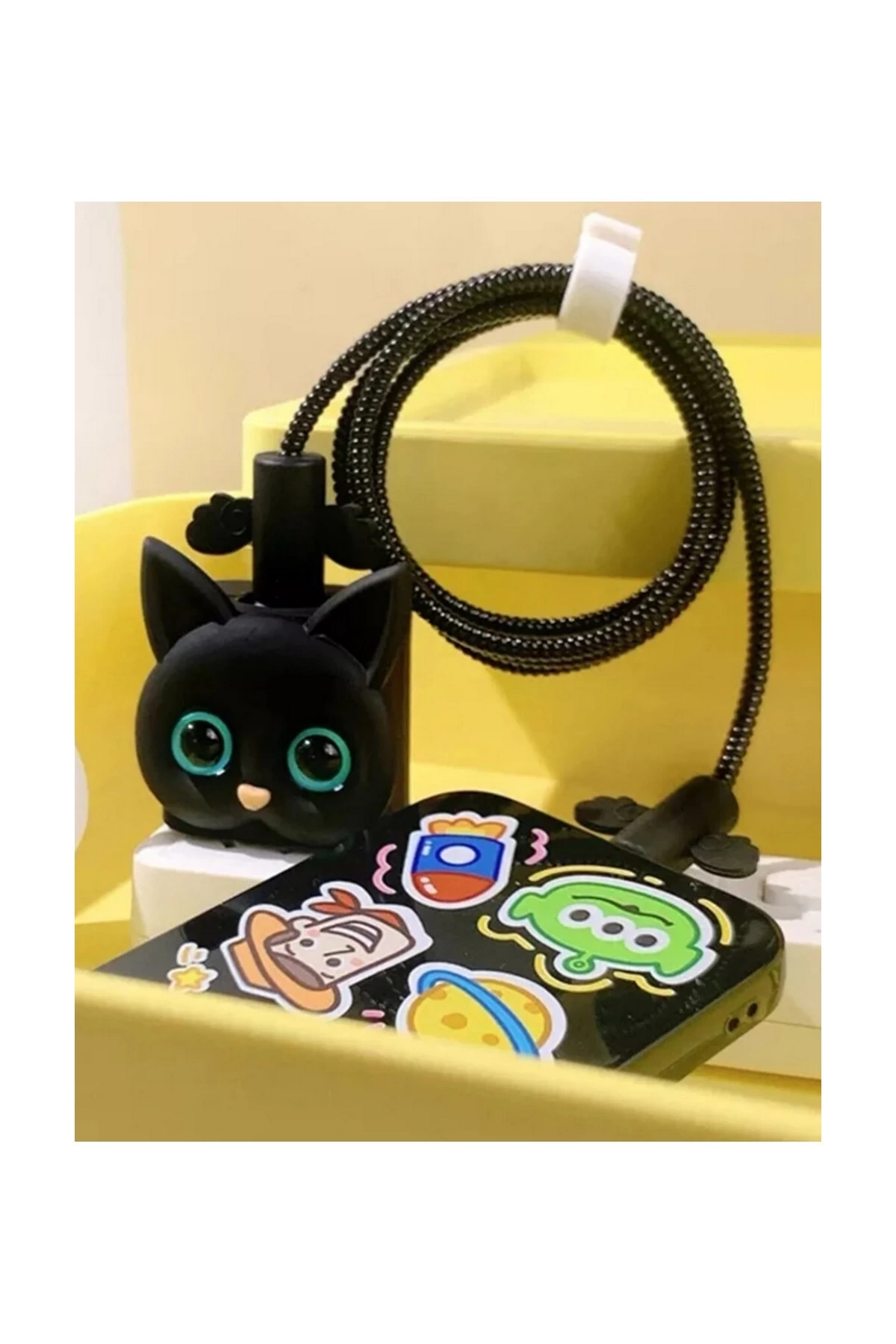 Iphone 18w/20w Uyumlu Şarj Aleti Kılıfı, Şarj Kablosu Örme Aparatı, Toparlayıcı, ( Lisinya )