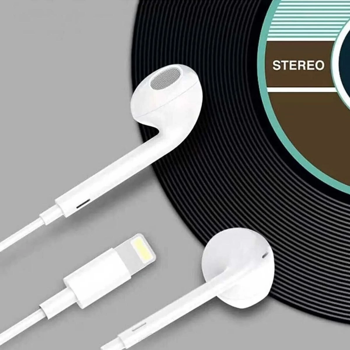 İphone Ucu Çıkışlı Pop Up Kulakiçi Yumuşak Kontrol Tuşlu Kulaklık ( Lisinya )