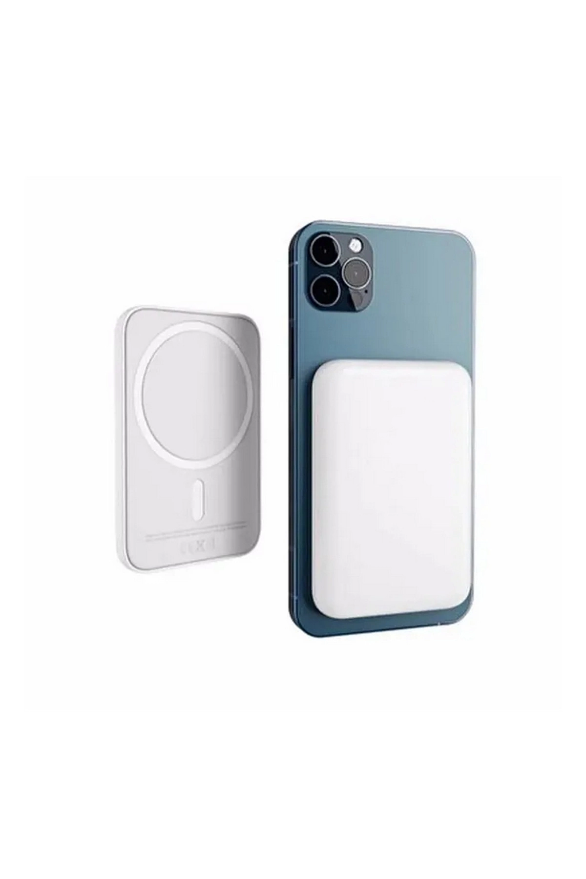 Iphone Uyumlu 5000 Mah Wireless Magsafe Batarya-kablosuz Şarj Powerbank ( Lisinya )