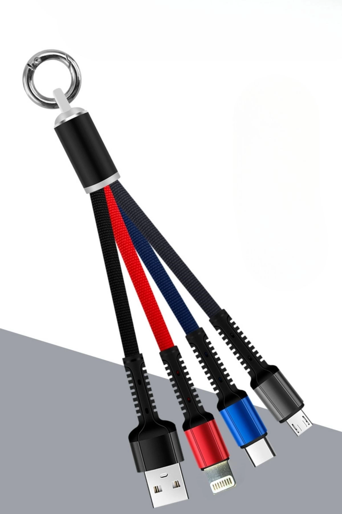 Işıklı Anahtarlık Model 3 İn 1 Usb Çıkışlı Mikro,type-c Ve İphone Uyumlu Şarj Kablosu ( Lisinya ) Işıklı Anahtarlık Model 3 İn 1 Usb Çıkışlı Mikro,type-c Ve İphone Uyumlu Şarj Kablosu ( Lisinya )