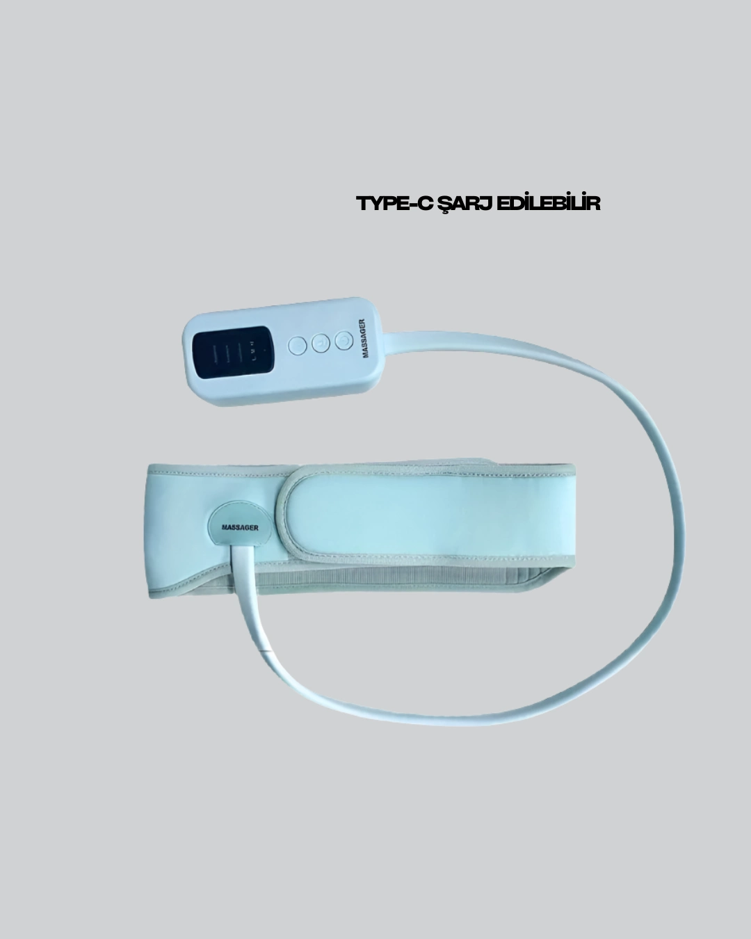 Isıtmalı Baş Masaj Aleti Rahatlatıcı Ve Stres Giderici Tasarım ( Lisinya )