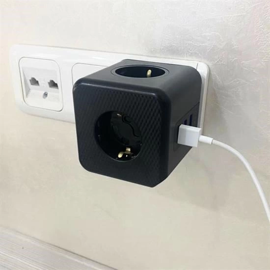 Isıya Dayanıklı Termal Akım Korumalı Ve Çocuk Korumalı 3 Priz Girişli 3 Usb Girişli Küp Priz ( Lisinya ) Isıya Dayanıklı Termal Akım Korumalı Ve Çocuk Korumalı 3 Priz Girişli 3 Usb Girişli Küp Priz ( Lisinya )