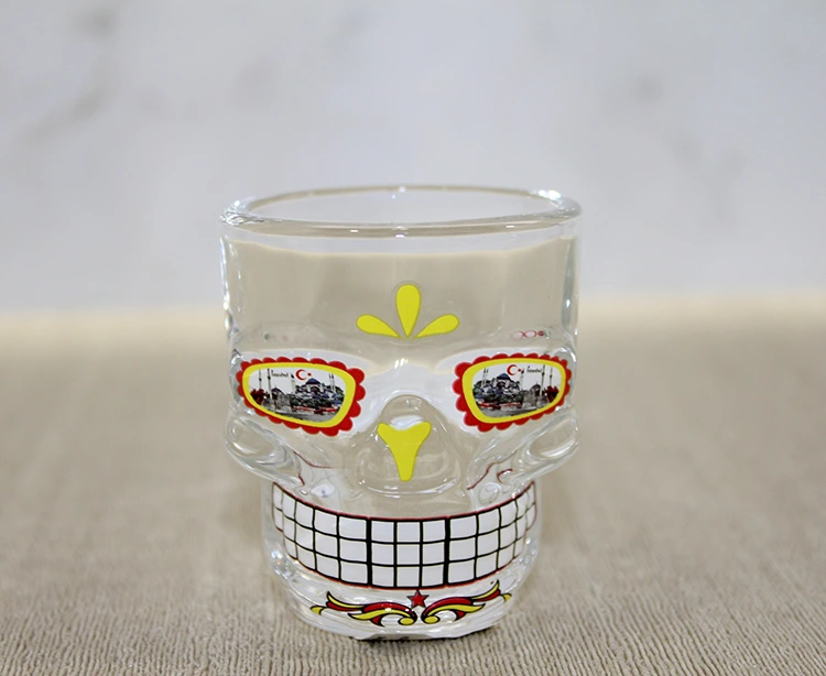 İstanbul Temalı Cam Kurukafa Shot Bardak ( Lisinya ) İstanbul Temalı Cam Kurukafa Shot Bardak ( Lisinya )