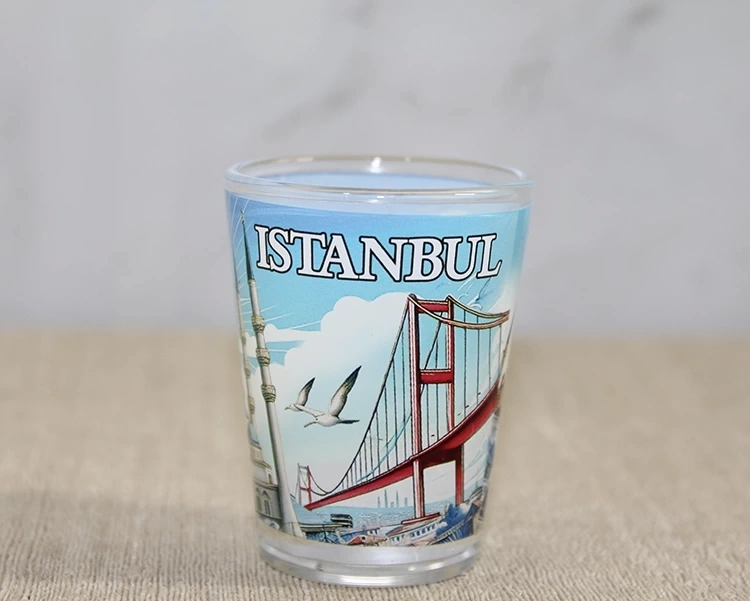 İstanbul Temalı Cam Shot Bardak Alk4357 ( Lisinya )