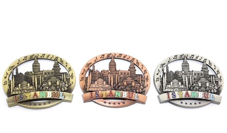 İstanbul Temalı Metal Magnet Alk3329 ( Lisinya )