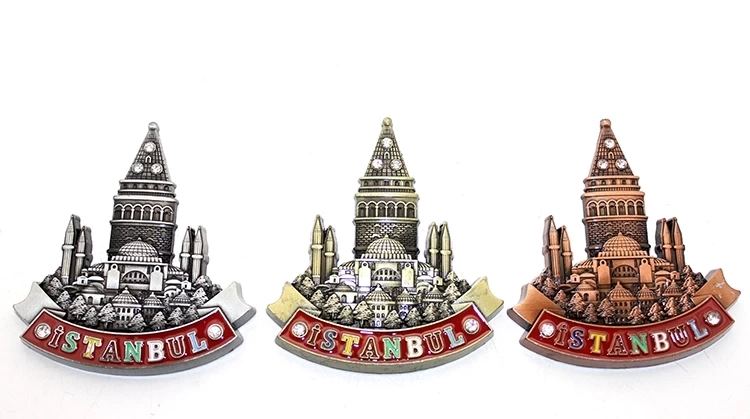 İstanbul Temalı Metal Magnet Alk3332 ( Lisinya )