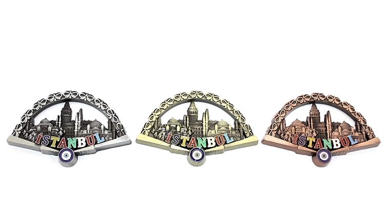 İstanbul Temalı Metal Magnet Alk3333 ( Lisinya )