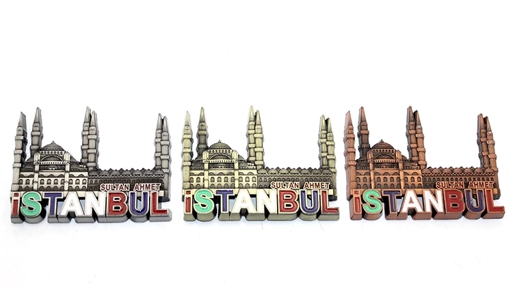 İstanbul Temalı Metal Magnet Alk3341 ( Lisinya )