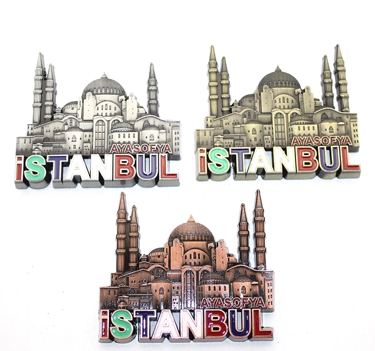 İstanbul Temalı Metal Magnet Alk3342 ( Lisinya )
