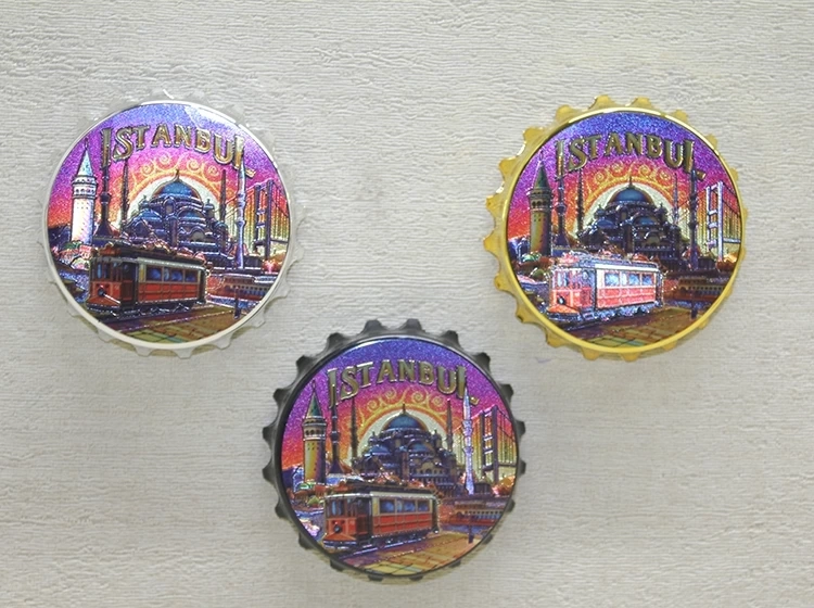 İstanbul Temalı Metal Magnet Alk4340 ( Lisinya )
