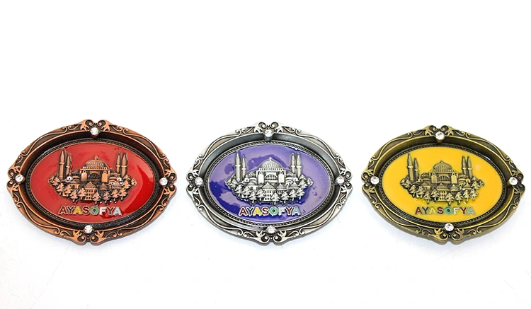 İstanbul Temalı Metal Magnet Ayasofya Kabartmalı ( Lisinya ) İstanbul Temalı Metal Magnet Ayasofya Kabartmalı ( Lisinya )