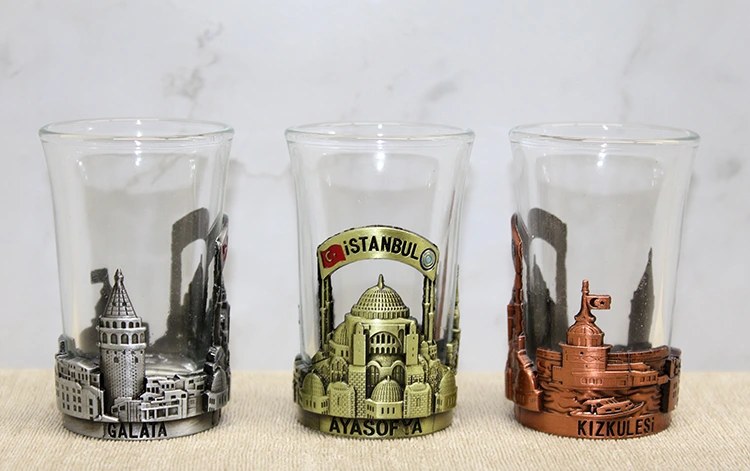 İstanbul Temalı Shot Bardak ( Lisinya ) İstanbul Temalı Shot Bardak ( Lisinya )