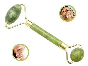 Jade Roler 2'li Yeşim Taşı Yüz Masaj Aleti ( Lisinya ) Jade Roler 2'li Yeşim Taşı Yüz Masaj Aleti ( Lisinya )