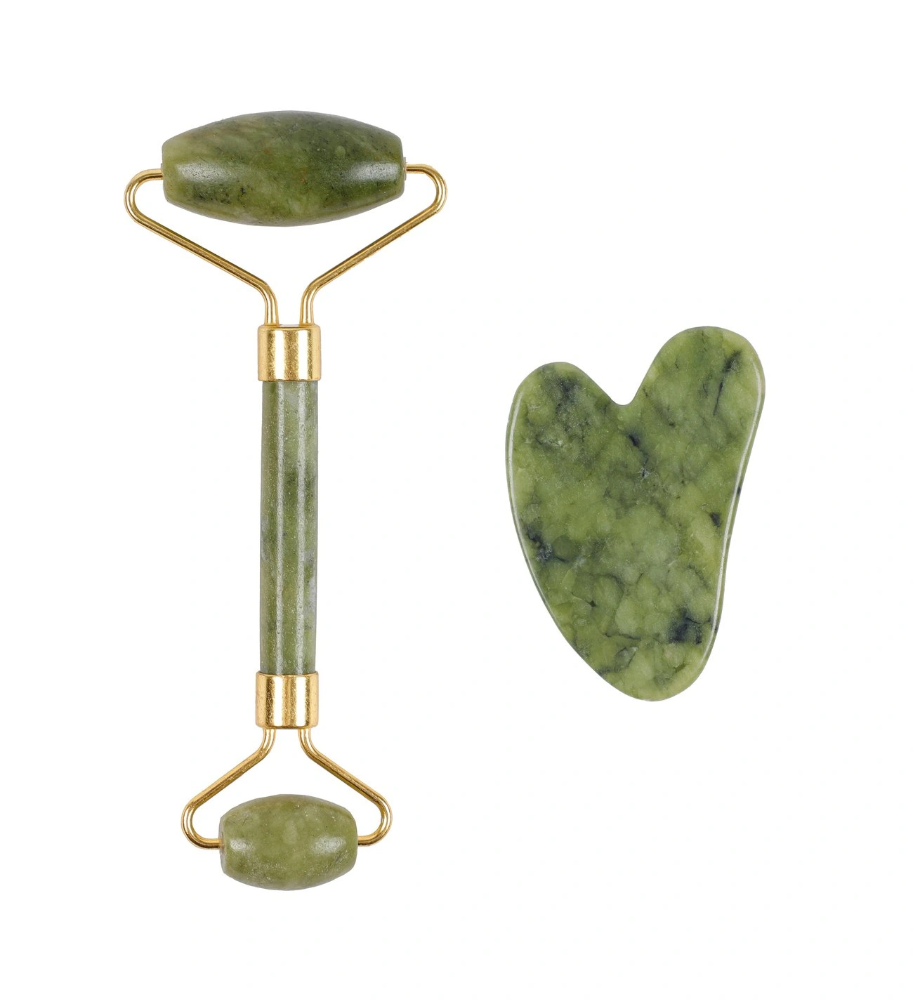 Jade Roller Gua Sha Taşı Seti ( Lisinya ) Jade Roller Gua Sha Taşı Seti ( Lisinya )