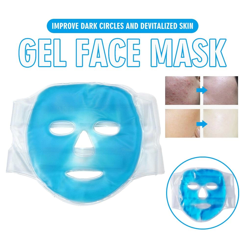 Jel Buz Paketi Yüz Maskesi Baş Ağrısı Yastık Kozmetik Maske + Çift Taraflı Cilt Fırçası ( Lisinya ) Jel Buz Paketi Yüz Maskesi Baş Ağrısı Yastık Kozmetik Maske + Çift Taraflı Cilt Fırçası ( Lisinya )
