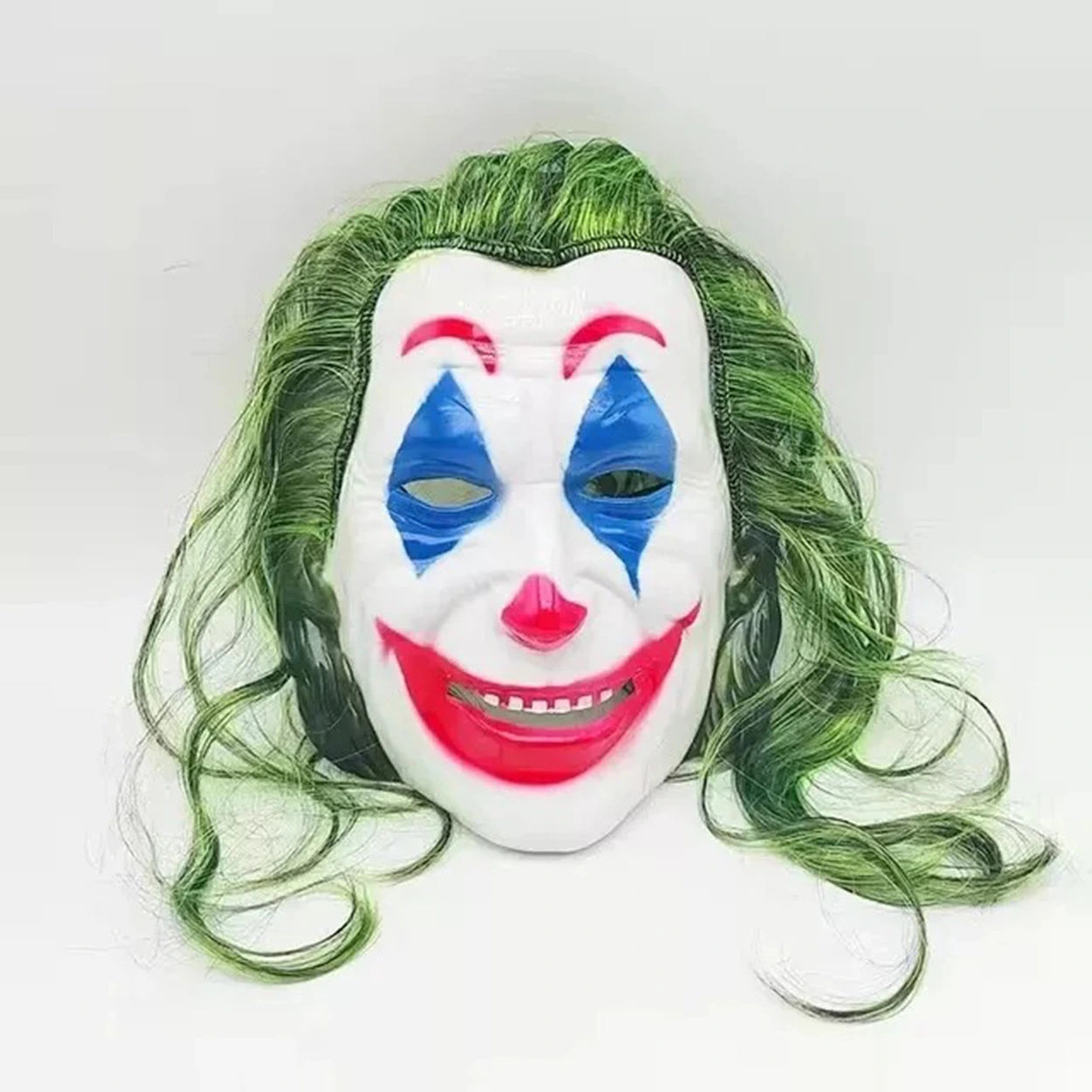 Joaquin Phoenix Joker Maskesi Yeşil Saçlı ( Lisinya ) Joaquin Phoenix Joker Maskesi Yeşil Saçlı ( Lisinya )