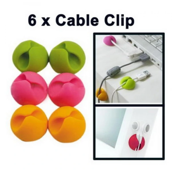 Kablo Sabitleyici At 6 Adet ( Lisinya )