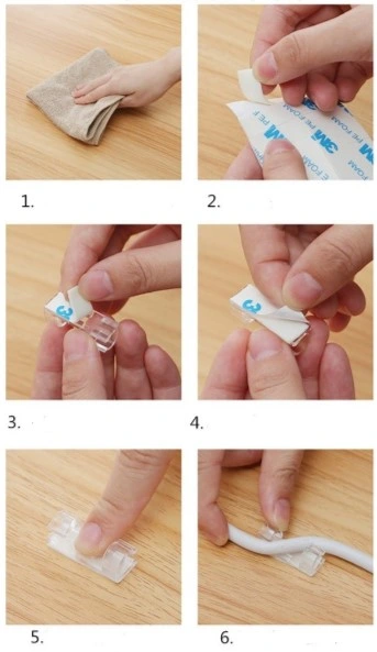 Kablo Sabitleyici Klips Seti 20 Adet ( Lisinya ) Kablo Sabitleyici Klips Seti 20 Adet ( Lisinya )