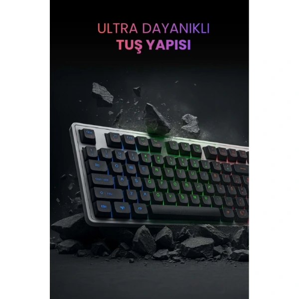Kablolu Işıklı Gaming Standart Türkçe Q Klavye Ve Mouse Seti ( Lisinya ) Kablolu Işıklı Gaming Standart Türkçe Q Klavye Ve Mouse Seti ( Lisinya )
