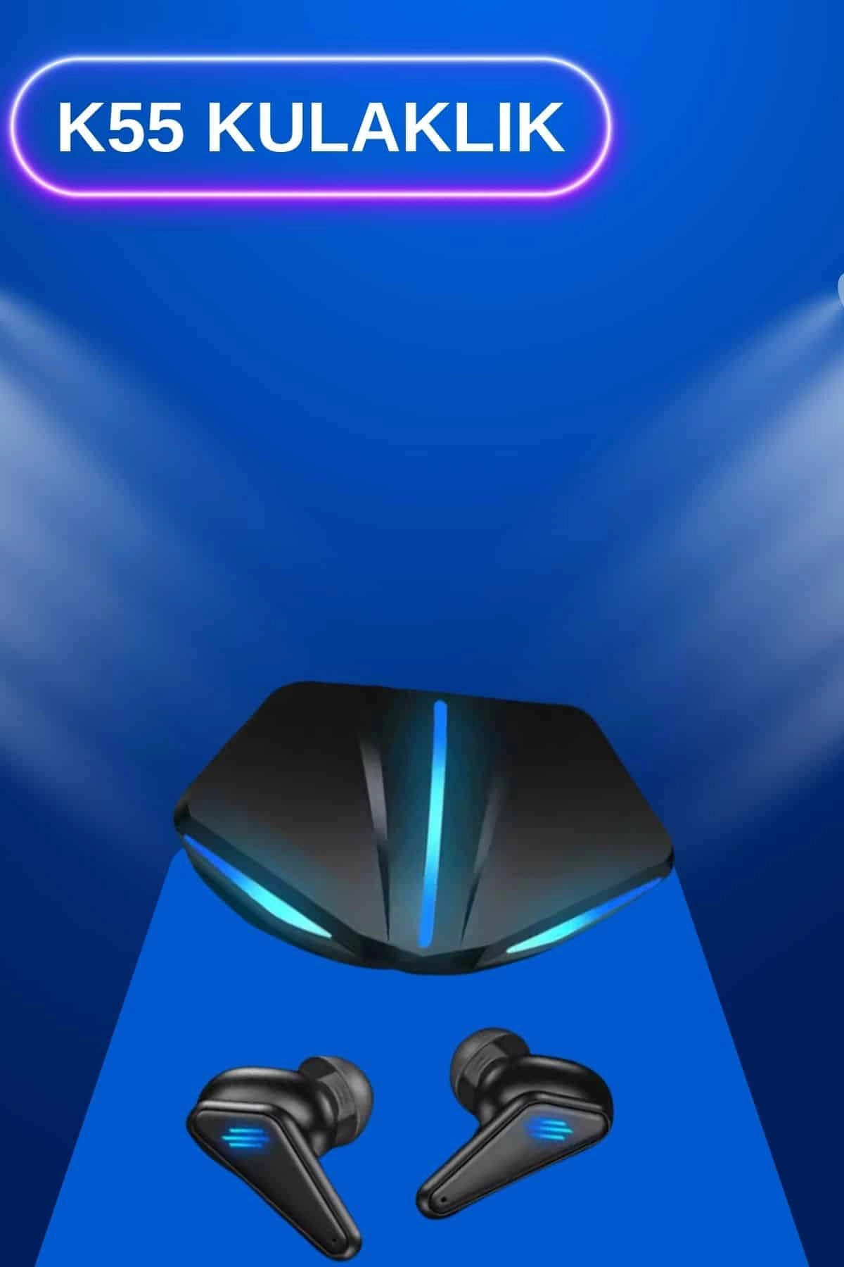 Kablosuz Bluetooth Bağlantılı Kulaklık Ve Dokunmatik Ekran Akıllı Saat Arama Cevaplama ( Lisinya )