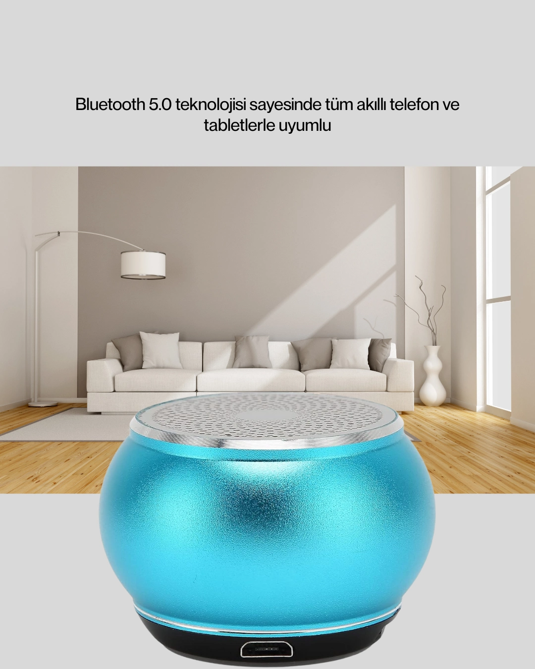 Kablosuz Bluetooth Hoparlör | 2-3 Saat Kesintisiz Müzik Keyfi ( Lisinya ) Kablosuz Bluetooth Hoparlör | 2-3 Saat Kesintisiz Müzik Keyfi ( Lisinya )