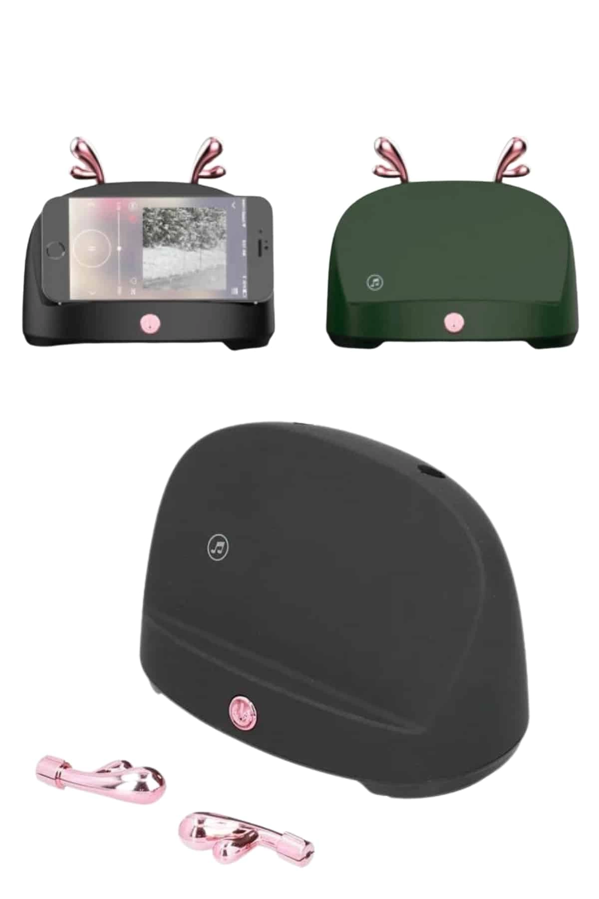 Kablosuz Bluetooth Hoparlör Telefon Koyma Özelliği Yüksek Ses Kaliteli ( Lisinya )