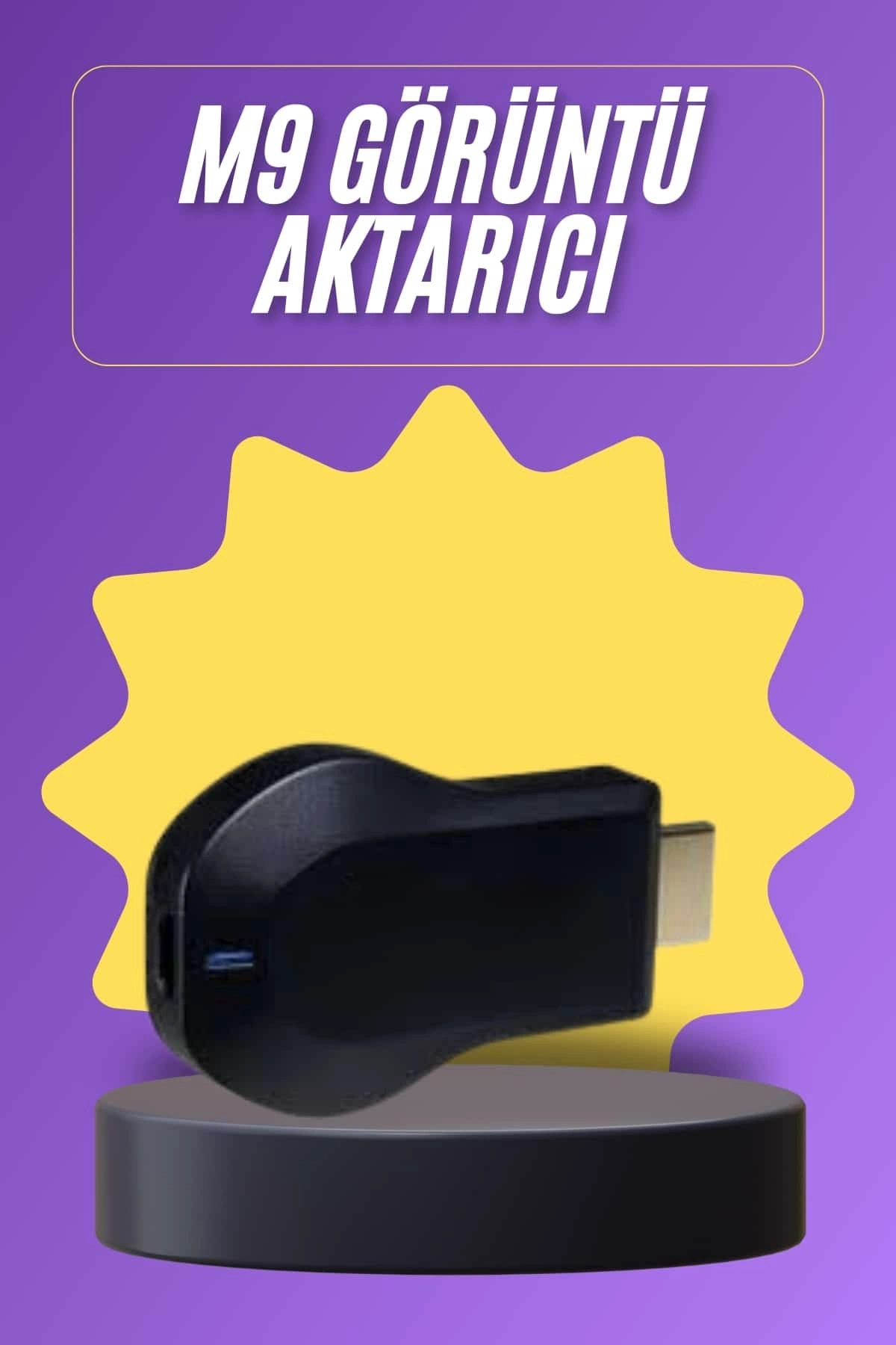 Kablosuz Hdmı Kablosuz Görüntü Aktarıcı Tüm Cihazlara Uyumlu ( Lisinya )