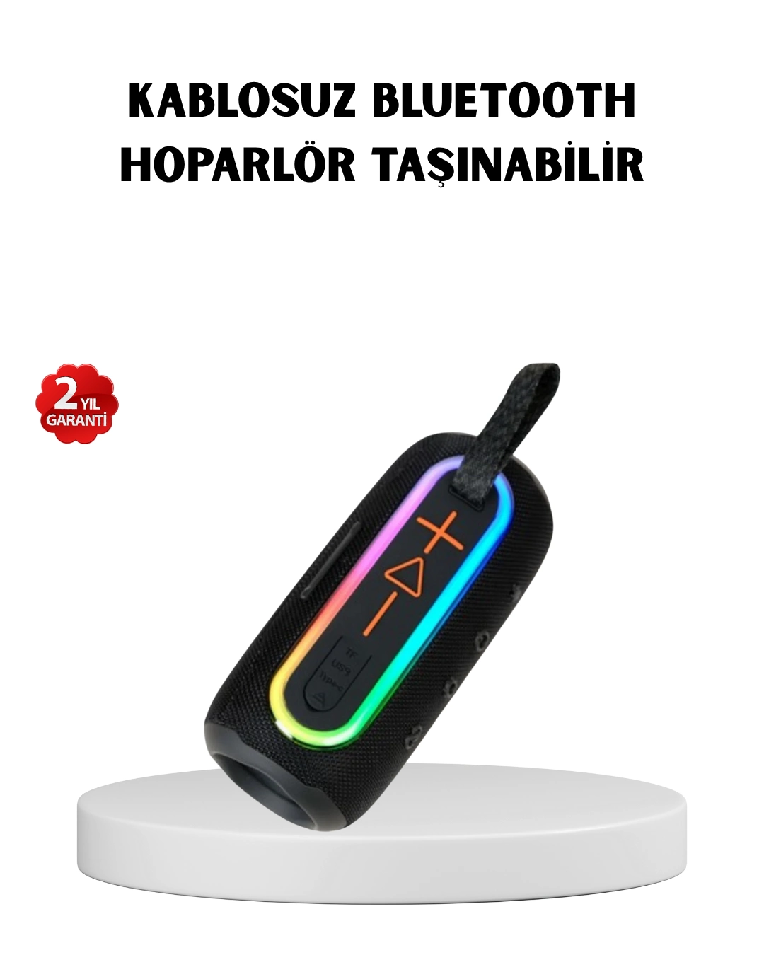 Kablosuz Hoparlör – Bluetooth 5.1, Güçlü Bas Ve 10 Metre Menzil ( Lisinya ) Kablosuz Hoparlör – Bluetooth 5.1, Güçlü Bas Ve 10 Metre Menzil ( Lisinya )