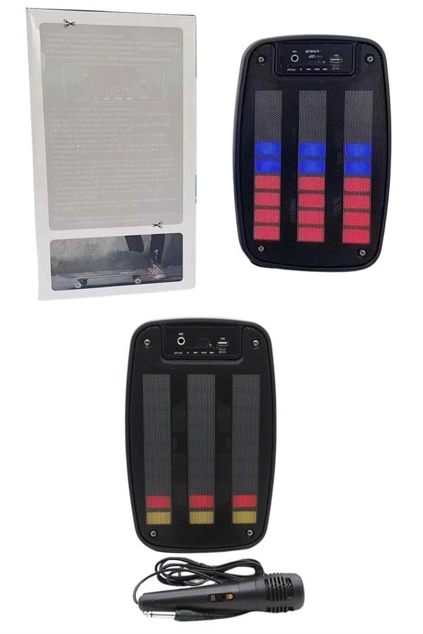 Kablosuz Hoparlör İos Ve Android Uyumlu Şarjlı Sd Kart Girişli Bluetooth Hoparlör ( Lisinya )