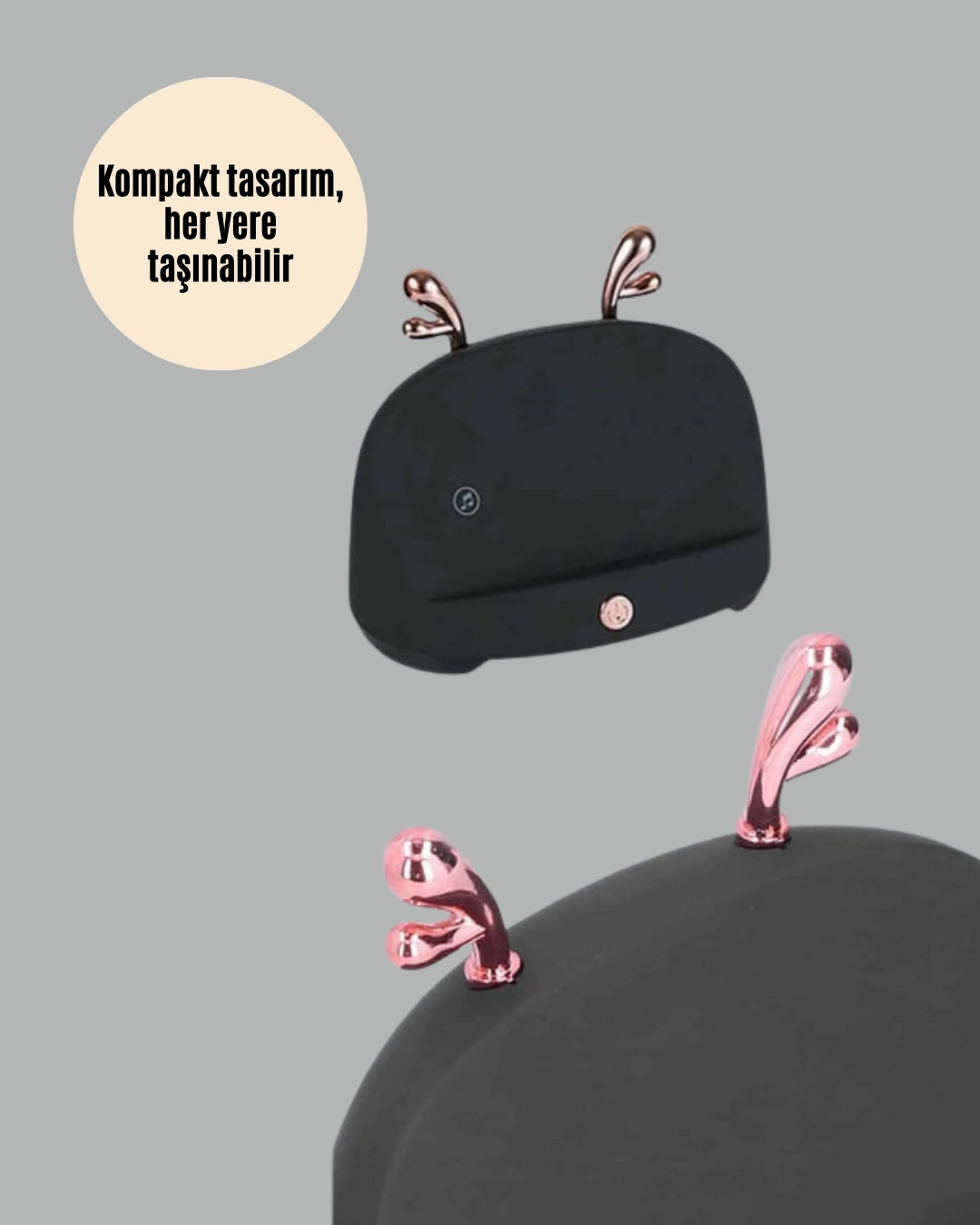 Kablosuz İndüksiyonlu Telefon Tutucu & Hoparlör – Net Ses, Kolay Kullanım ( Lisinya )