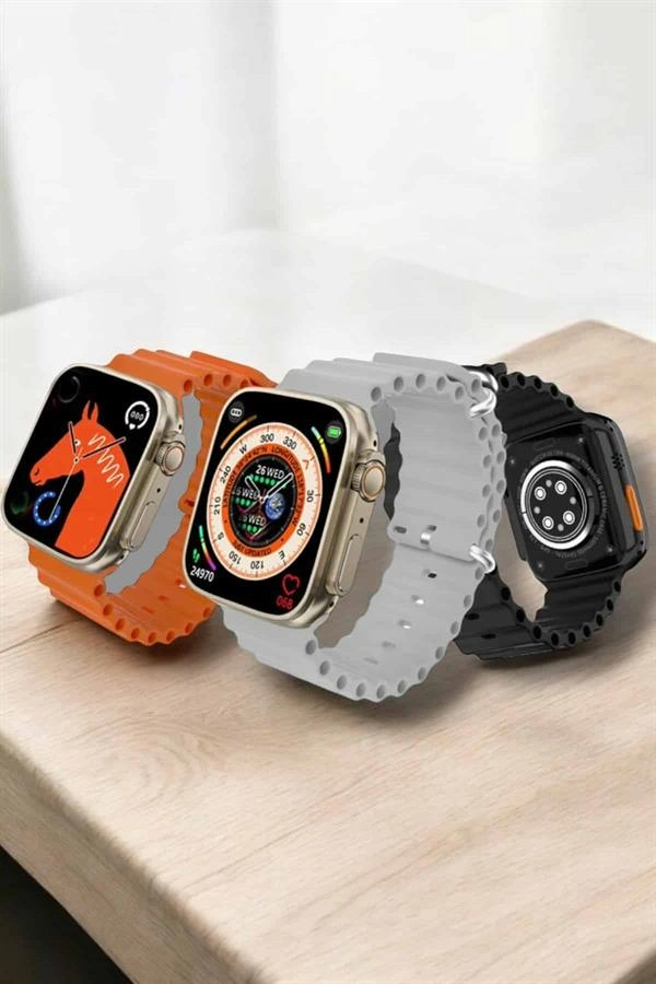 Kablosuz Şarjlı, Çağrı Ve Müzik Kontrolü Sağlayan Akıllı Saat ( Lisinya )