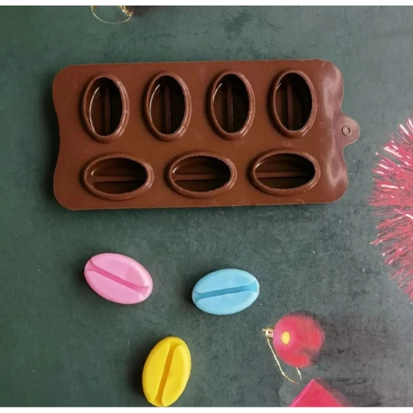 Kahve Çekirdeği Şekilli Silikon Kalıp ( Lisinya ) Kahve Çekirdeği Şekilli Silikon Kalıp ( Lisinya )