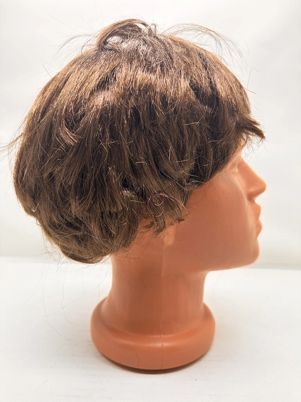Kahverengi Kısa Kesim İçi Astarlı Erkek Peruğu ( Lisinya ) Kahverengi Kısa Kesim İçi Astarlı Erkek Peruğu ( Lisinya )