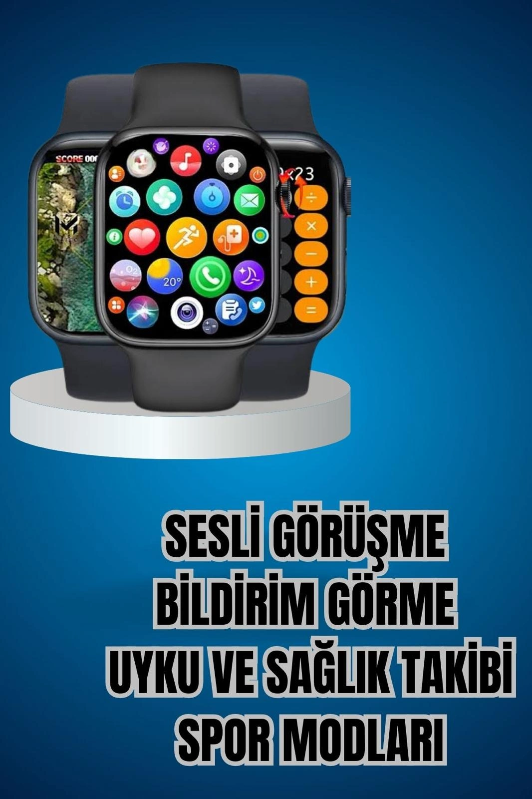 Kaliteli Akıllı Saat Ve Kaliteli Bluetooth Kulaklık Anc Özelliği Uzun Pil Ömrü ( Lisinya )