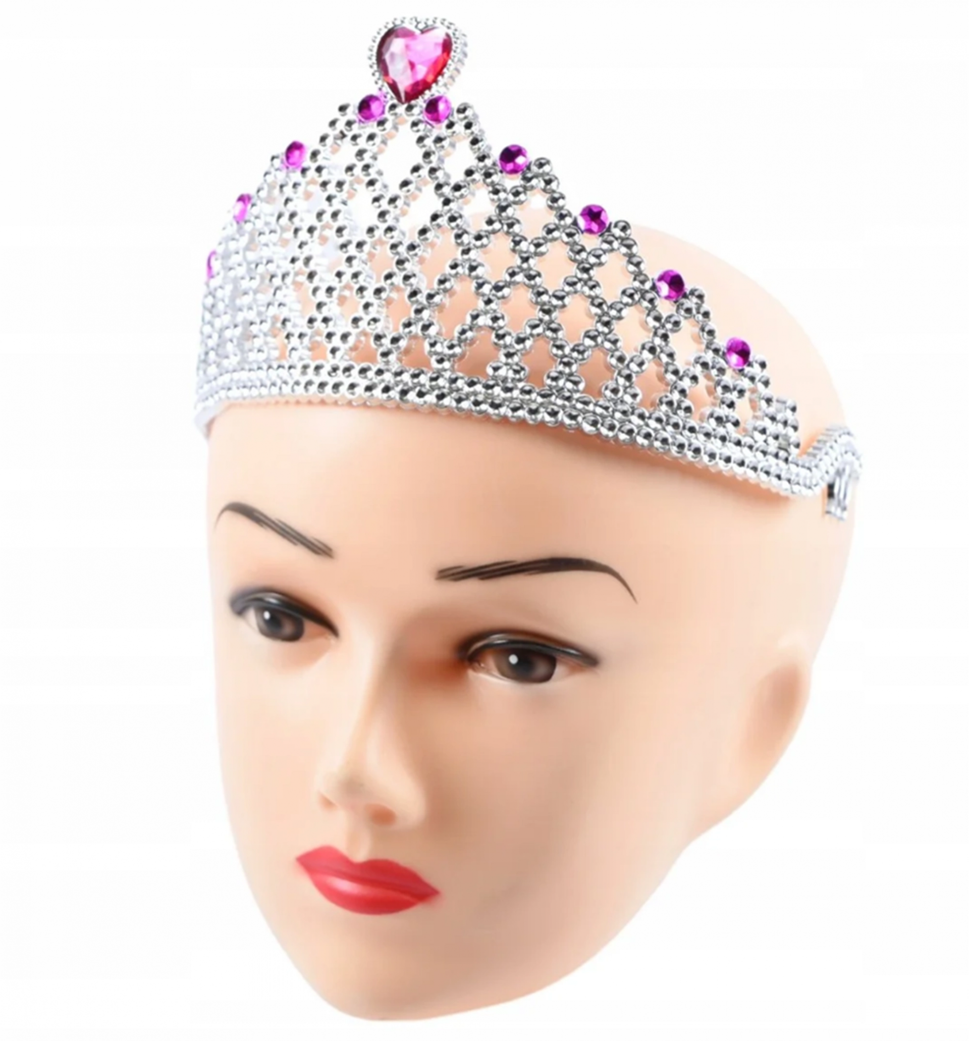 Kalpli Prenses Tacı Fuşya ( Lisinya ) Kalpli Prenses Tacı Fuşya ( Lisinya )