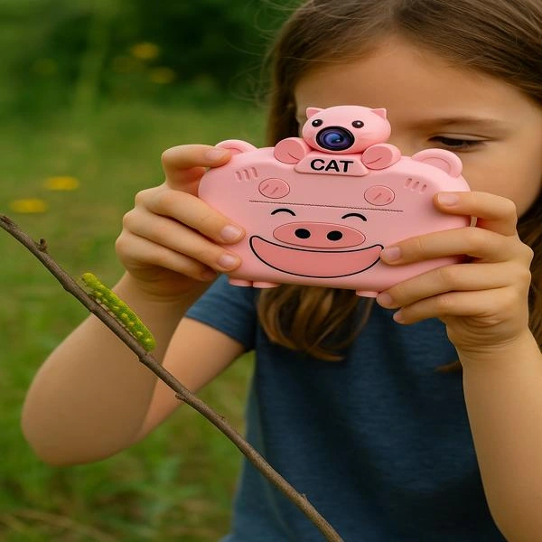Kameralı Fotoğraf Yazıcısı Pembe Renk ( Lisinya ) Kameralı Fotoğraf Yazıcısı Pembe Renk ( Lisinya )
