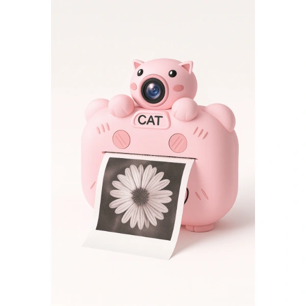 Kameralı Fotoğraf Yazıcısı Pembe Renk ( Lisinya ) Kameralı Fotoğraf Yazıcısı Pembe Renk ( Lisinya )
