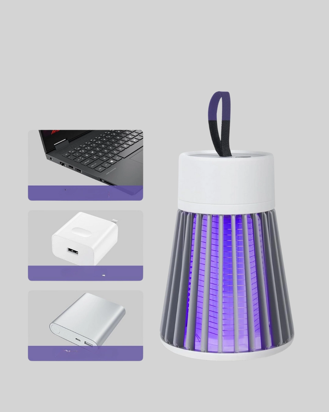 Kamp Ve Bahçe İçin Şarjlı Böcek Kovucu Lamba ( Lisinya )