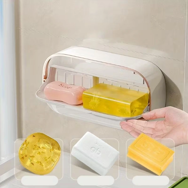 Kapaklı Ve Drenaj Bölmeli Duvara Monte Sabunluk ( Lisinya ) Kapaklı Ve Drenaj Bölmeli Duvara Monte Sabunluk ( Lisinya )